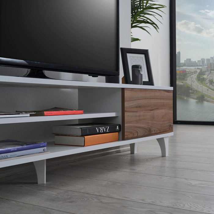 Latitude Run® Interchangeable TV Stand for TVs up to 75" Wayfair Canada